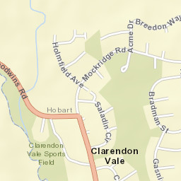Clarendon Vale Street Map