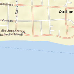 Quellón Street Map