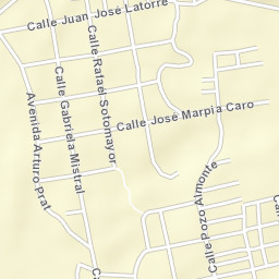 Cisnes Street Map
