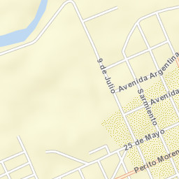 Río Mayo Street Map