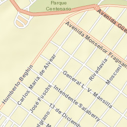 Caleta Olivia Street Map