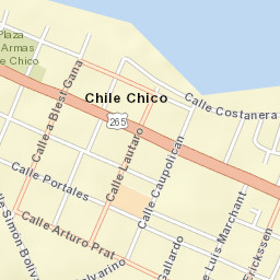 Chile Chico Street Map