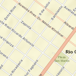 Río Gallegos Street Map