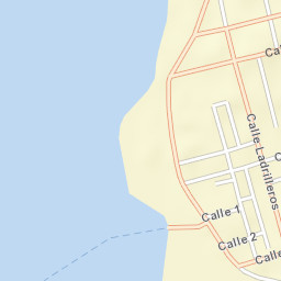 Natales Street Map