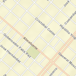 Río Grande Street Map