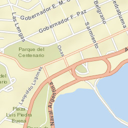 Ushuaia Street Map