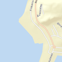 Honningsvåg Street Map