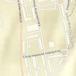 Zaozërsk Street Map