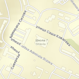 Severomorsk Street Map