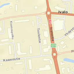Ivalo Street Map