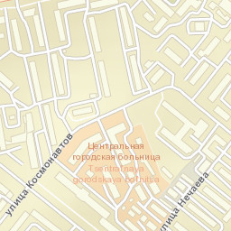 Apatity Street Map