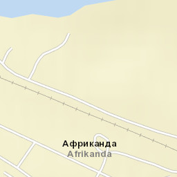Afrikanda Street Map