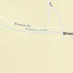 Wiseman Alaska Street Map