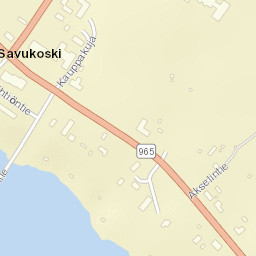 Savukoski Street Map