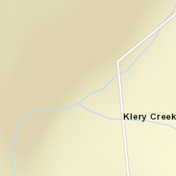 Klery Creek Alaska Street Map