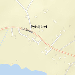 Pyhäjärvi Street Map