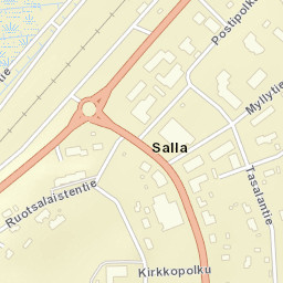 Salla Street Map