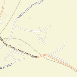 Labytnangi Street Map