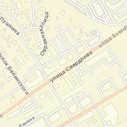 Salekhard Street Map