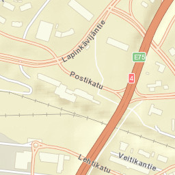 Rovaniemi Street Map