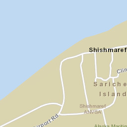 Shishmaref Alaska Street Map