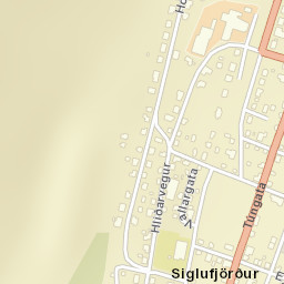 Siglufjörður Street Map