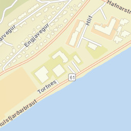 Ísafjarðarbær Street Map