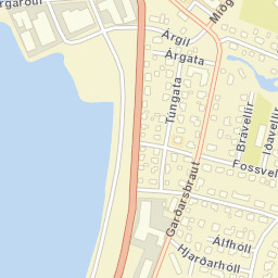 Húsavík Street Map