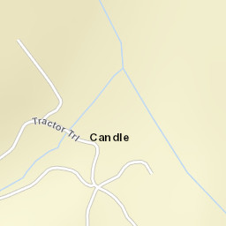 Candle Alaska Street Map