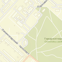 Nadym Street Map