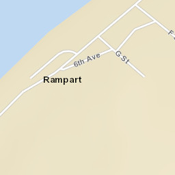 Rampart Alaska Street Map
