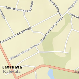 Kalevala Street Map