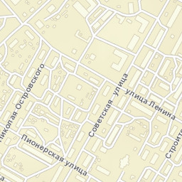 Pechora Street Map