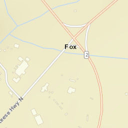 Fox Alaska Street Map