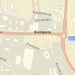 Kempele Street Map
