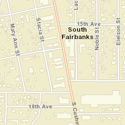 South Fairbanks Alaska Street Map