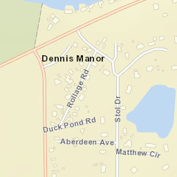 Dennis Manor Alaska Street Map