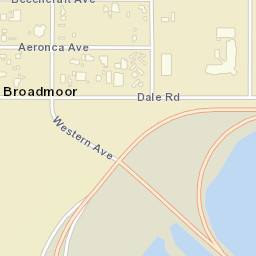 Broadmoor Alaska Street Map