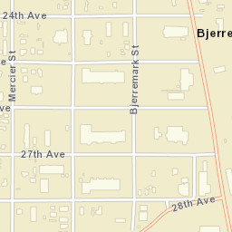 Bjerrmark Alaska Street Map