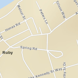 Ruby Alaska Street Map