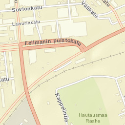 Raahe Street Map