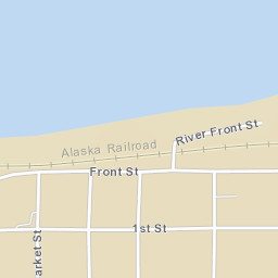 Nenana Alaska Street Map