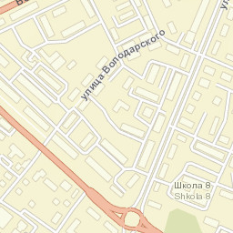 Arkhangel’sk Street Map