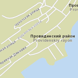 Provideniya Street Map