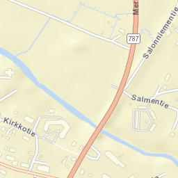 Merijärvi Street Map