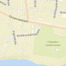 Oulainen Street Map