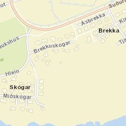 Álftanes Street Map