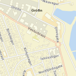 Keflavík Street Map