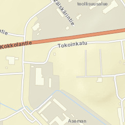 Kannus Street Map