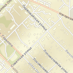 Sosnogorsk Street Map